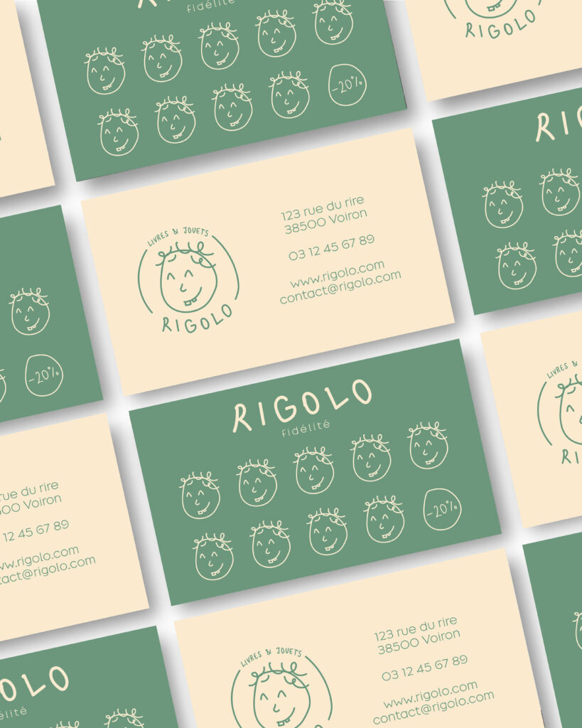 carte de visite rigolo